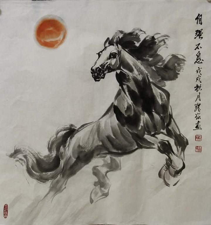 著名画家赵体超——"中华马神"的艺术风采