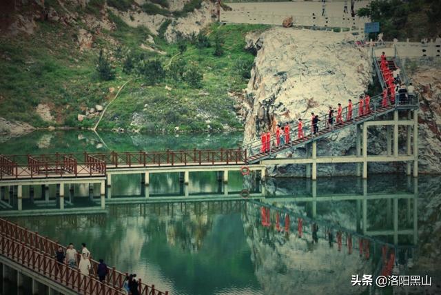 息县东南第一峰濮公山 矿坑变天池 美到让人惊叹