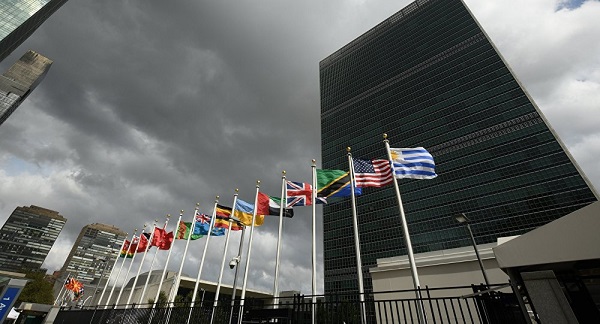 纽约联合国总部（图源：俄罗斯卫星通讯社）