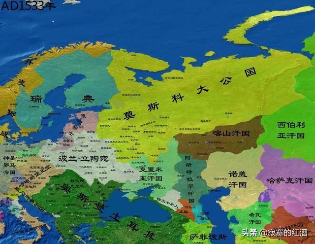 基辅罗斯公国众多,为何统一俄罗斯的却是莫斯科公国