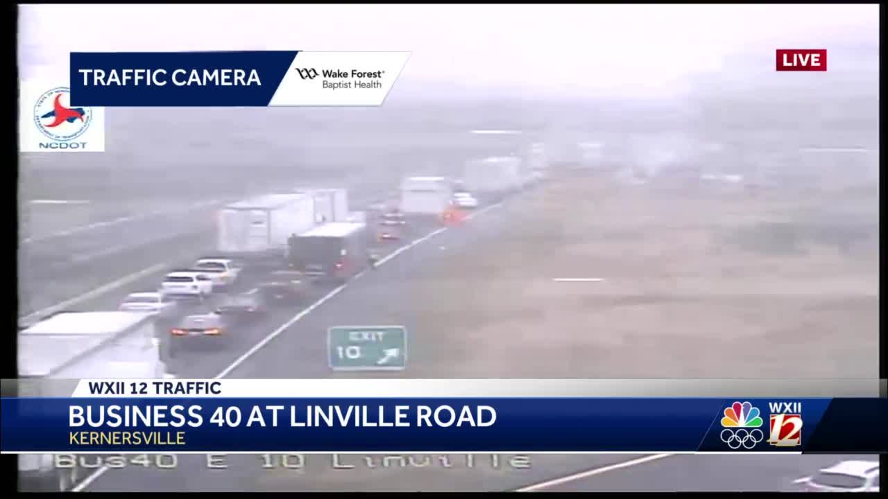 Image result for Highway 421 shutdown in Kernersville;