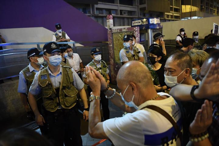 香港疫情当前,揽炒派8月31日继续消费太子站死人谣言,聚集搞事.