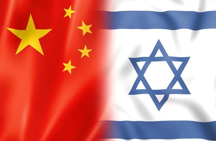 中国以色列国旗(照片来源:ingimage)