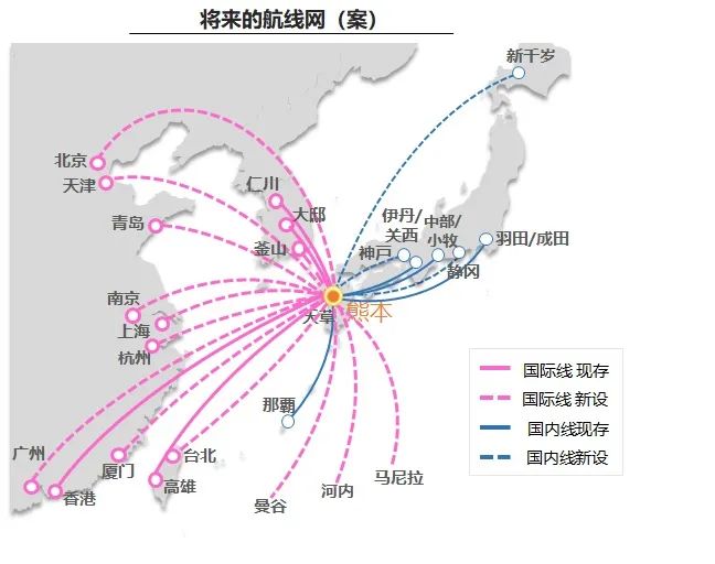 熊本国际机场欢迎您—扩大东亚路线 构筑地方机场最大的国际航线网