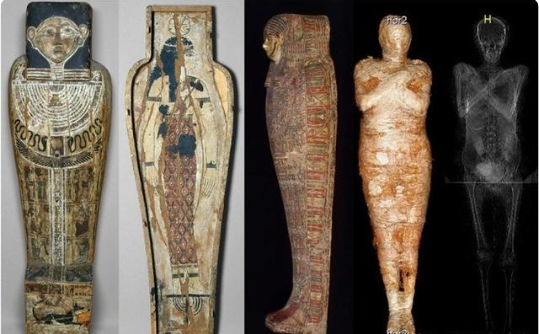 一具怀孕的古埃及木乃伊在令人震惊的世界首次被发现