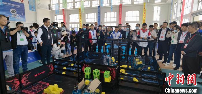 中国青少年机器人竞赛甘肃竞技尖端技术比智器