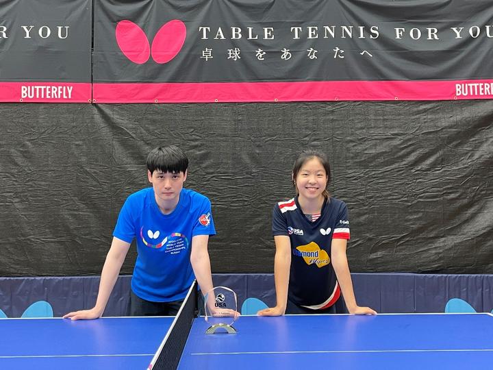 A picture containing text, person, table-tennis table, tableDescription automatically generated