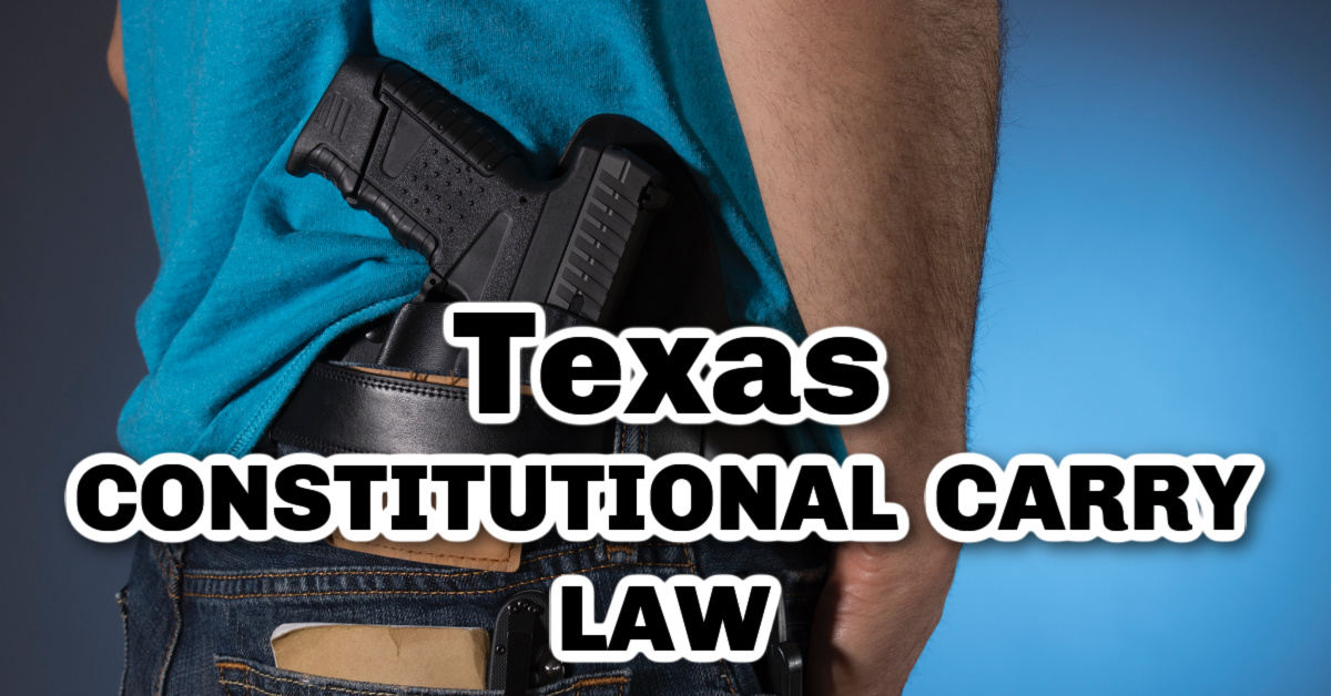 (greg abbott) 签署了无需许可证持枪法案(permitless carry law)