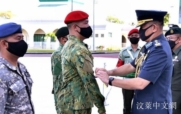 30名汶莱皇家武装部队获颁联合国国民服务勋章