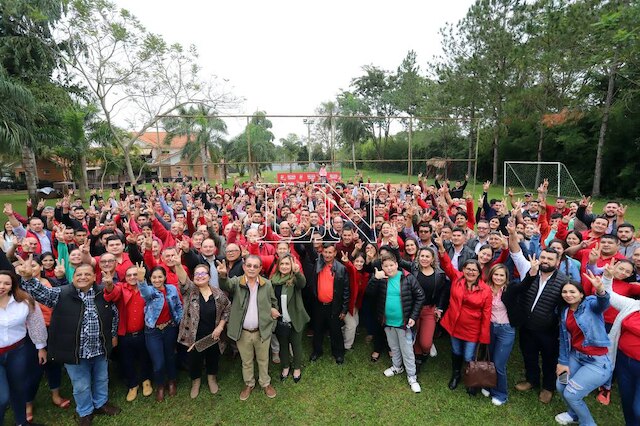 La Nación / Gira por Canindeyú: la dupla de Honor Colorado valora el trabajo y la unidad de la dirigencia