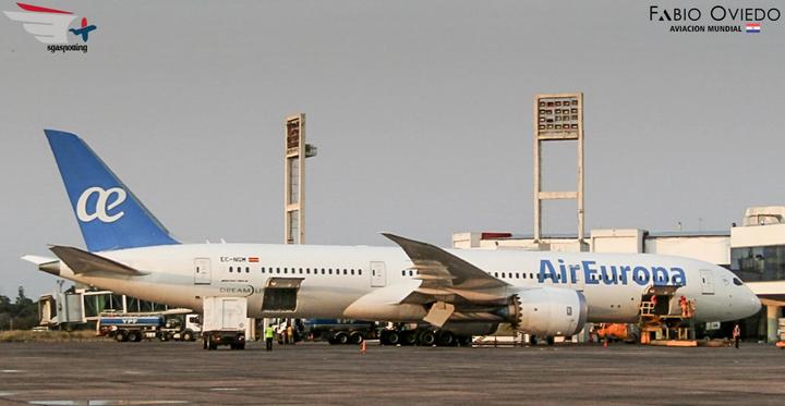 Air Europa planea vuelos diarios entre Madrid y Asunción - TORRE EL DORADO