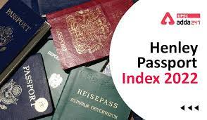 Passport Ranking 2022 | Henley Passport Index 2022