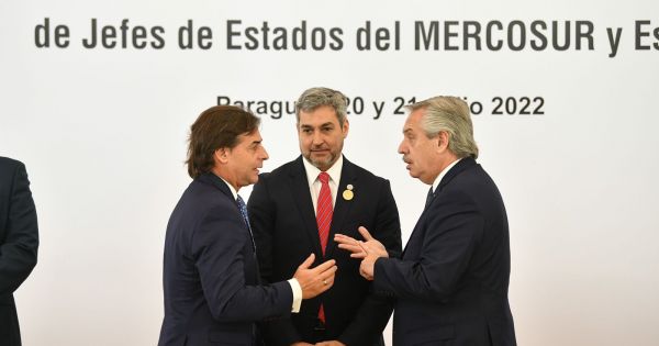 Uruguay quedó en minoría en el Mercosur tras el cruce entre Alberto Fernández y Luis Lacalle Pou | El Noticiero Digital