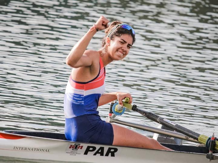 La remera paraguaya, Nicole Martínez, gana el oro para Paraguay - Megacadena — Últimas Noticias de Paraguay