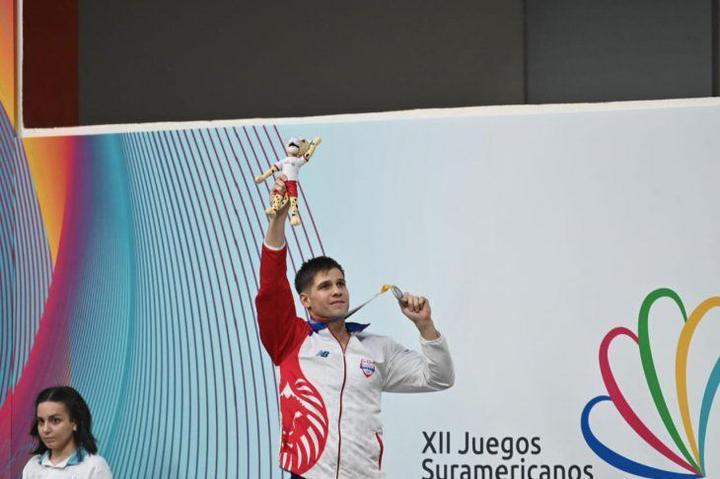 Charles Hockin da a Paraguay su primera medalla en los Juegos Odesur 2022