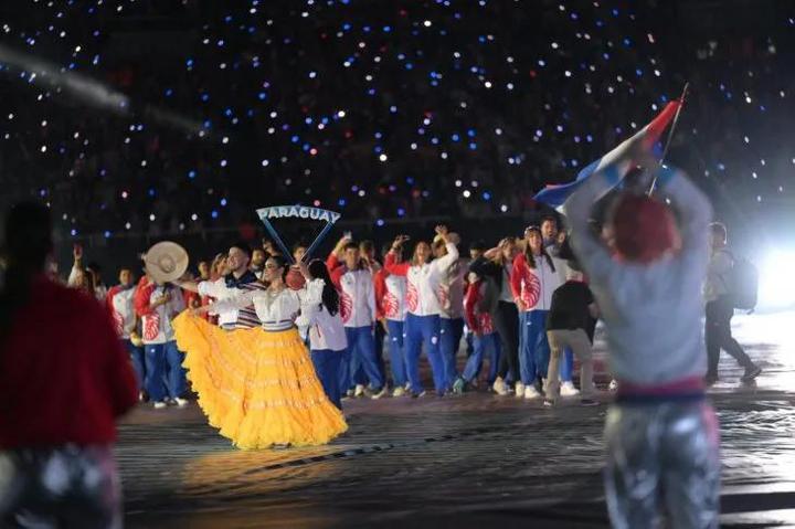 La magnífica inauguración de los Juegos Asunción 2022