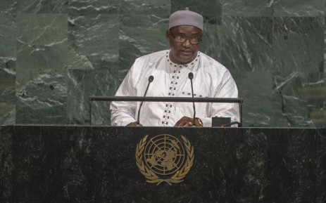 President of the Republic of the Gambia, Adama Barrow. Picture: United Nations Photo