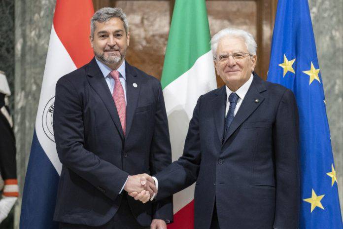 La Nación / Mario Abdo se reunió con el presidente de Italia Sergio Mattarella