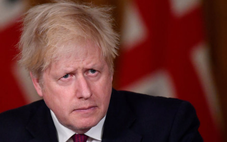 FILE: Britain's former Prime Minister Boris Johnson attends a virtual press conference inside 10 Downing Street in central London on 19 December 2020. Picture: AFP