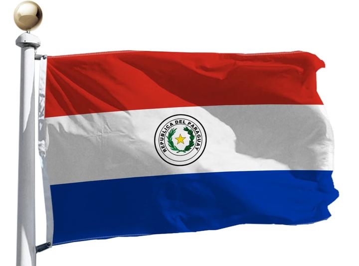 Amazon.com : Paraguay Flag 3x5 Ft Outdoor Large, Moderate-Outdoor Both Sides Heavy Duty100D Polyester,Canvas Header and Double Stitched - Brass Grommets for Easy Display,Paraguayan Flags : Patio, Lawn & Garden
