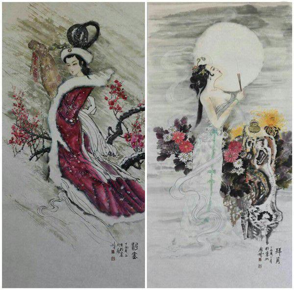 著名艺术画家王璞作品鉴赏