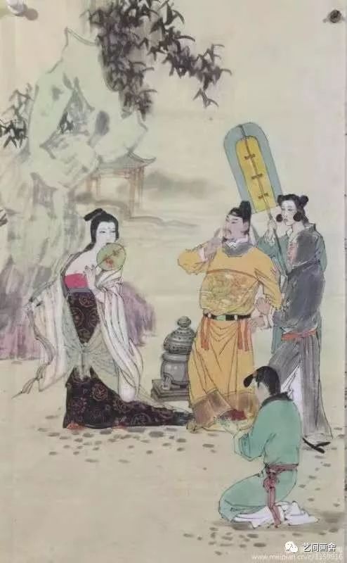 须眉毕现——罗平中国画作品鉴赏