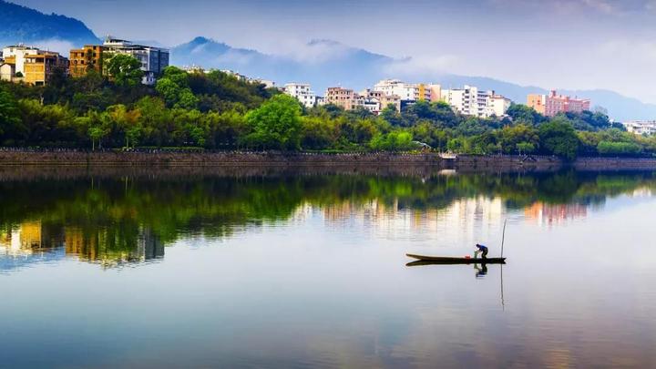 永福櫻花園大錦山公園綠意盎然的龍巖大道龍巖是國家園林城市,國家