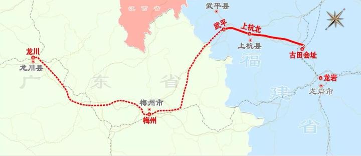 龙岩首条高铁开建!