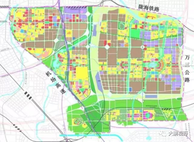 郑州经济技术开发区用地规划图