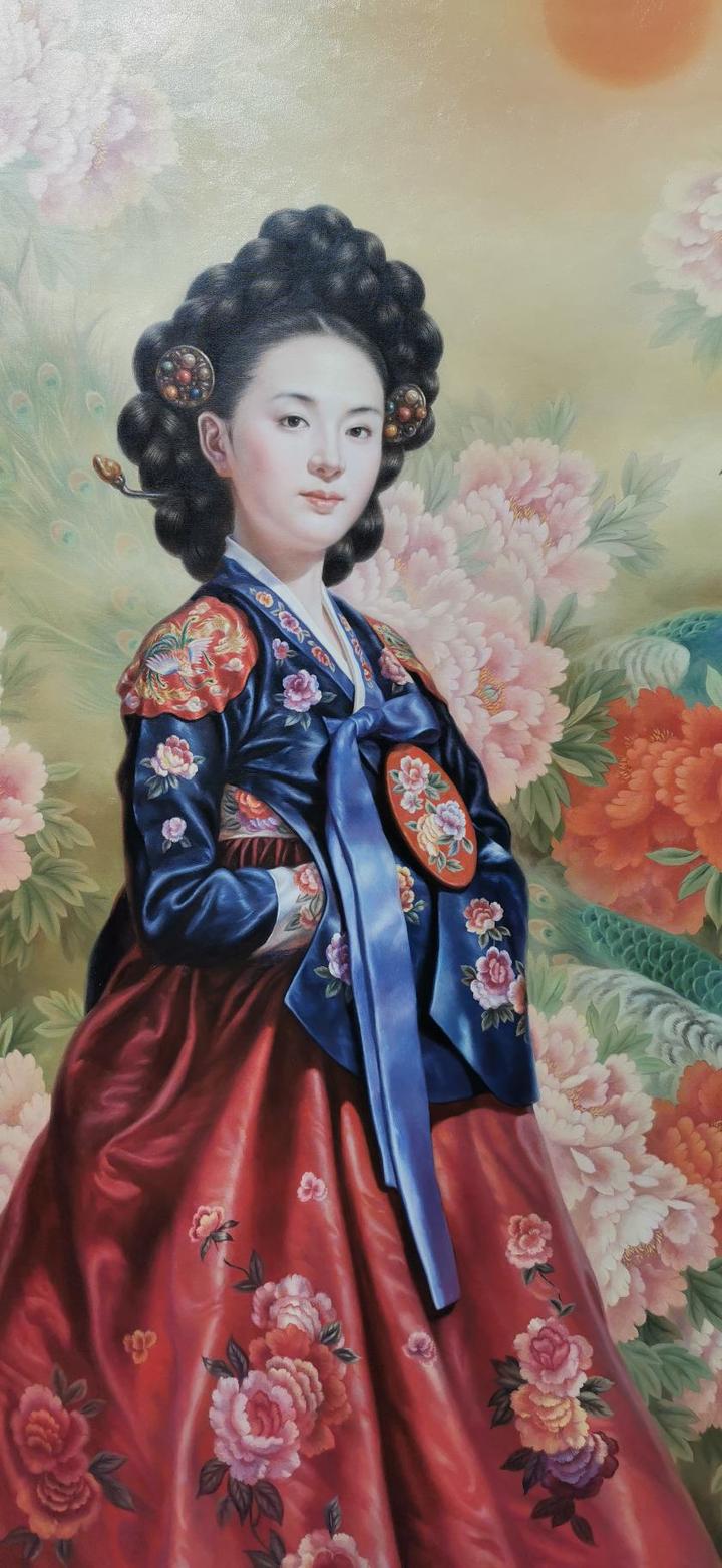 看朝鲜油画有感