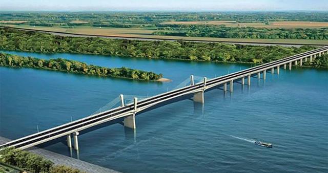 贝尔格莱德的跨多瑙河大桥在塞尔维亚是首座(图/independent balkan