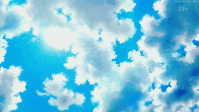 蓝天白云动图素材图片