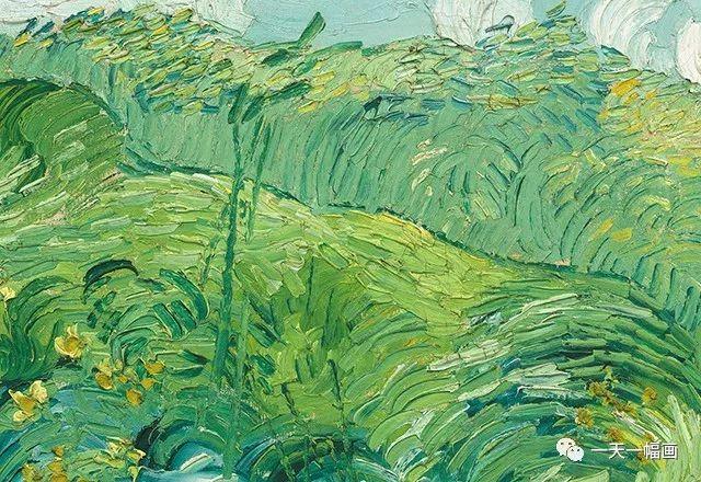 奥维尔绿色的麦田梵高生命最后时光堪称纯粹的风景