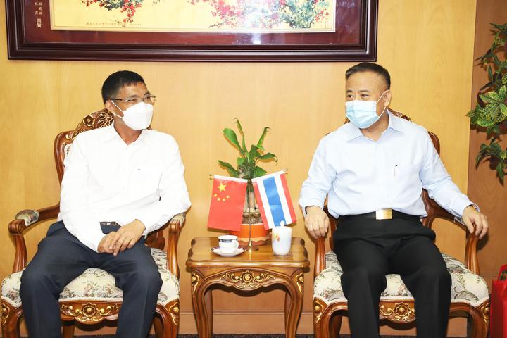 李桂雄会见泰国河南总商会刘超会长一行