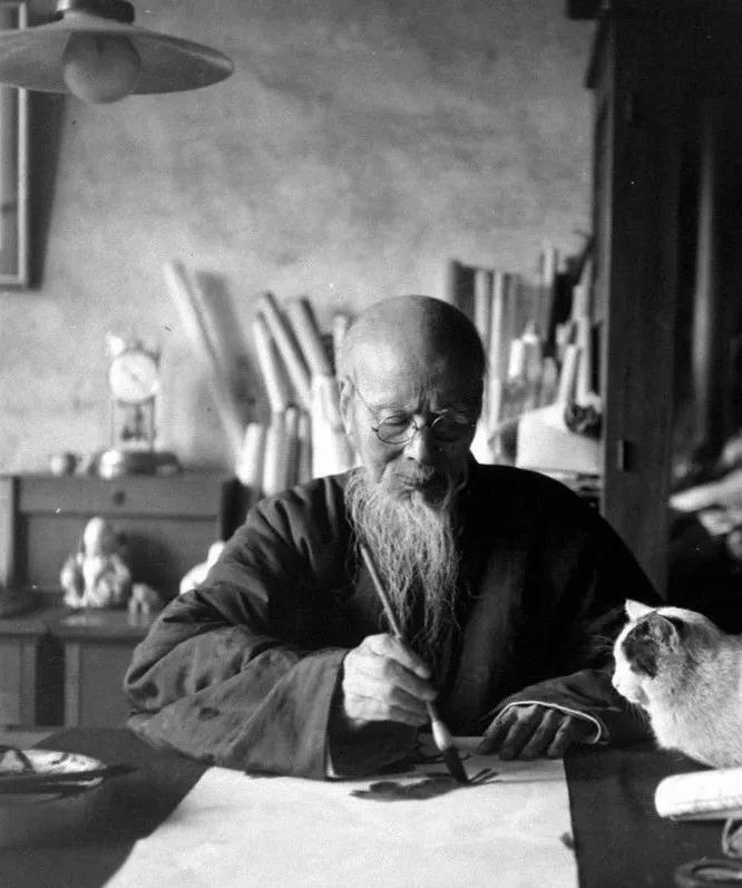 白石山翁老齐在家的一天