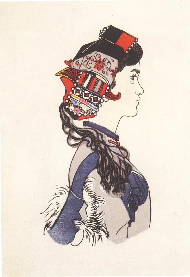 黄永玉《阿诗玛》木刻 1954年