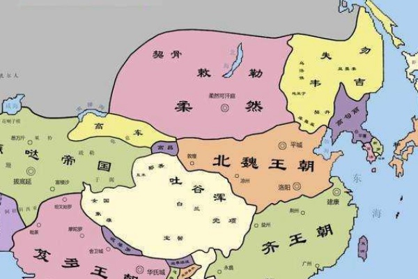 古代的柔然,契丹,西夏分别是现在的哪些省份?