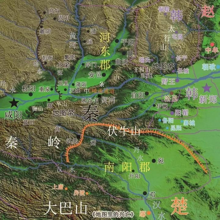 战国乃至秦汉时代的"山东"指的是崤山与函谷关以东的区域,唐代的"山东