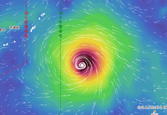超强台风"海神"爆发加强,中心最大风力或将超过17级