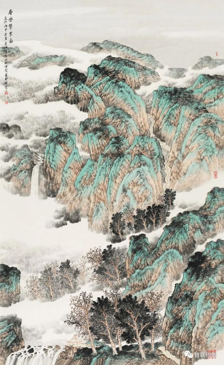 中原气象丨李明山水画青绿篇
