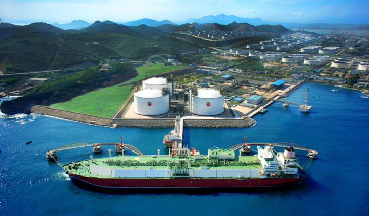 大连lng码头正式对外开放