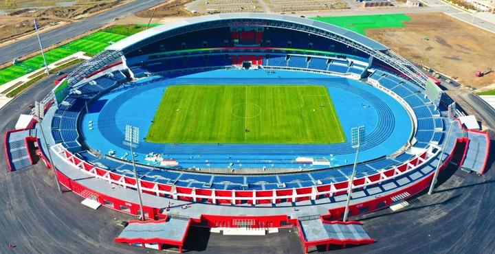 喜讯现代服务业示范区再添文化体育新地标梅河口体育场建成完工