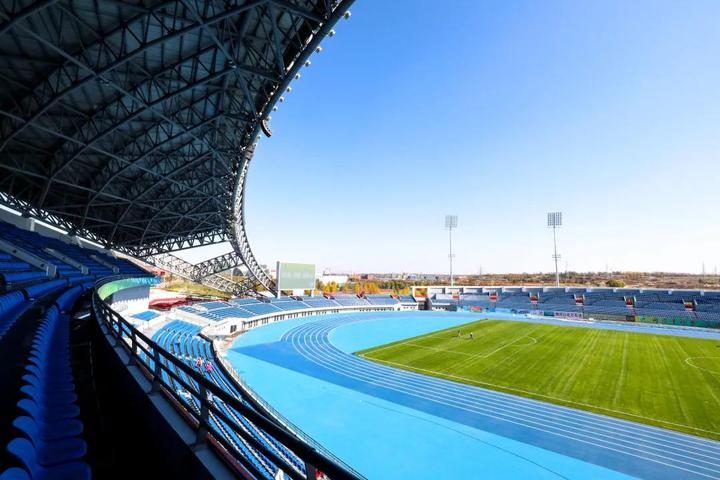 喜讯现代服务业示范区再添文化体育新地标梅河口体育场建成完工