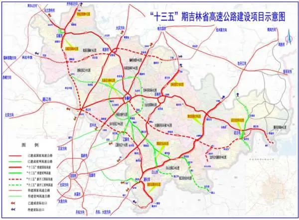 珲乌高速所有出口地图图片