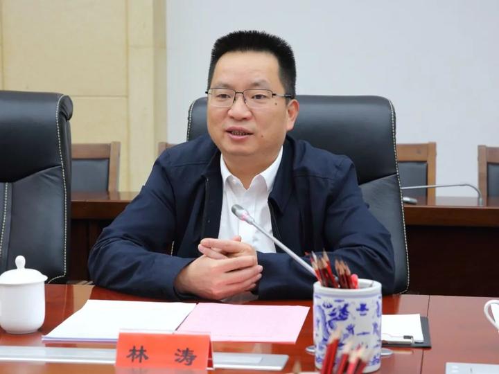 区政府副区长林欣,中国海峡人才市场副总经理杨石及区直各有关部门