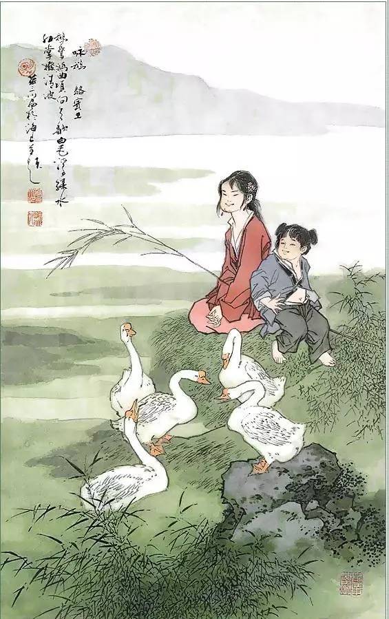 一卷诗书入画来,几多闲情山水间,太美了!