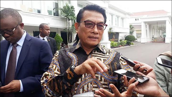 印尼总统府办公室幕僚长穆尔多科