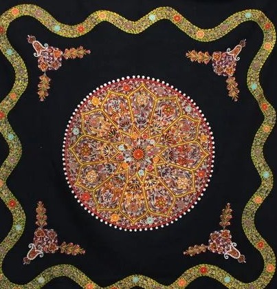 伊朗工艺微话吉兰省的拉什提刺绣