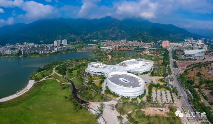 旗山湖公園正式開園福州大學城又有新地標