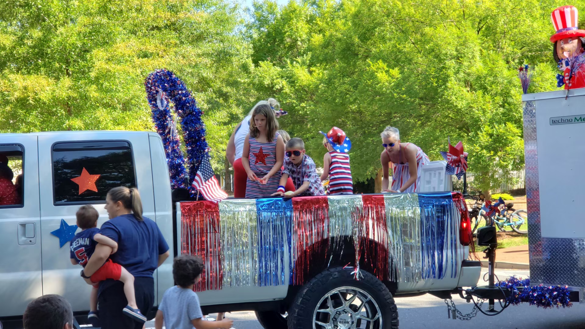 baxter village 庆祝美国独立日大游行